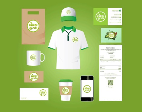 Brand identity for a tea brand