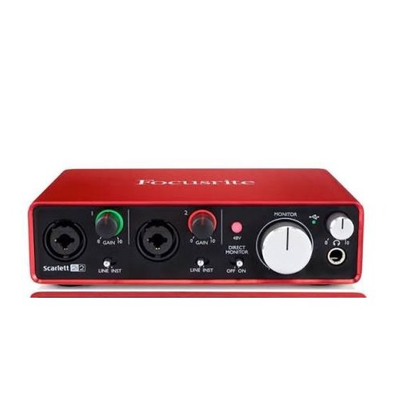Focusrite Scarlett 2i2 3rd Gen audio interface